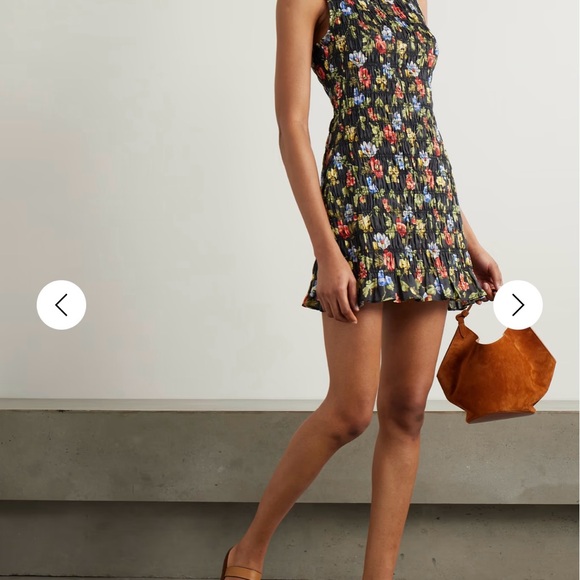 NWT Dôen Gianna dress in Noir Wild Rose style for size large - Picture 3 of 9